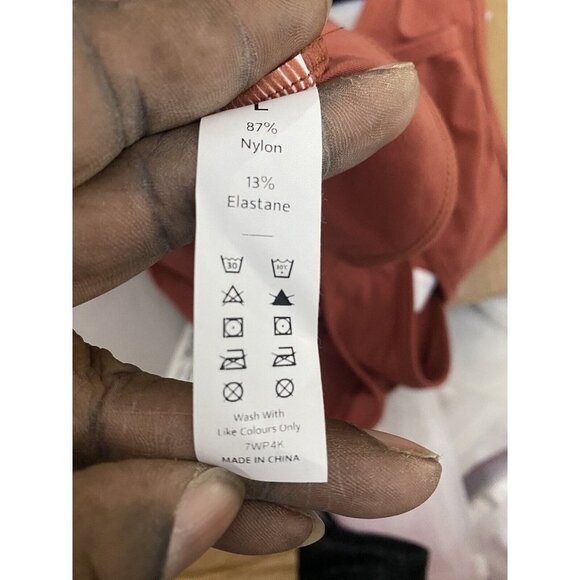 Halara Womens U Neck Backless Crossover Barre Ballet Dance Tank Top Size Large - Picture 5 of 7